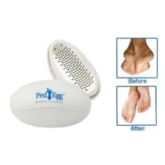 Ayak Bakım Paketi – Ped Egg Topuk Törpüsü + Silikon Topuk Nemlendirici Çorap Seti | Çatlak Karşıtı, Yumuşatma ve Spa Etkili