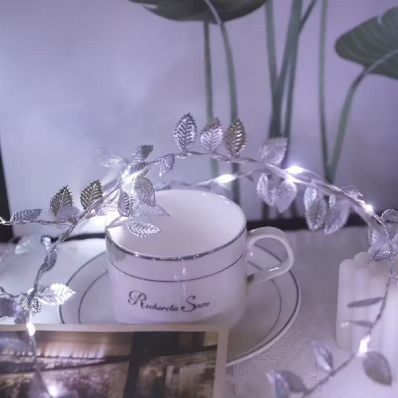 3 Metre Yaldızlı Gümüş LED Işık Pilli Dekoratif Peri LED Tel Aydınlatma Esnek Şerit Işık